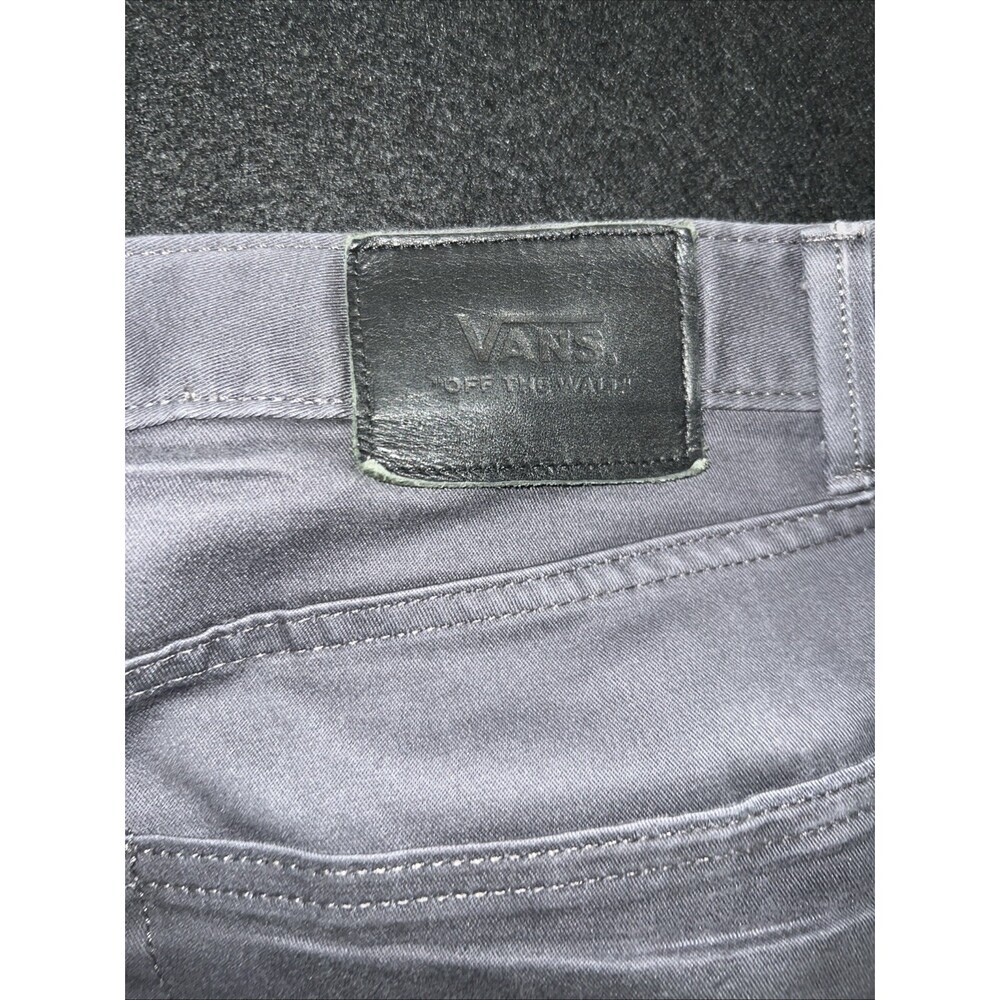 Vans Authentic Chino Skate Dressy Casual Faded Black 38x29 Cotton Pants
